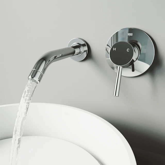 Olus Single Handle Single-Hole Bathroom Faucet - angle 3 - other