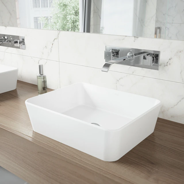 Titus Two Handle Wall Mount Bathroom Faucet - angle 3 - other