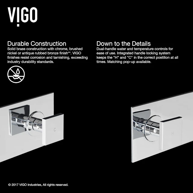 Titus Two Handle Wall Mount Bathroom Faucet - angle 7 - other