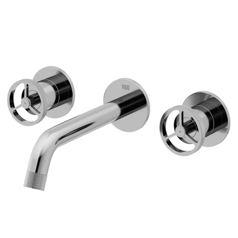 Cass Two Handle Wall Mount Bathroom Faucet - image 1 - other