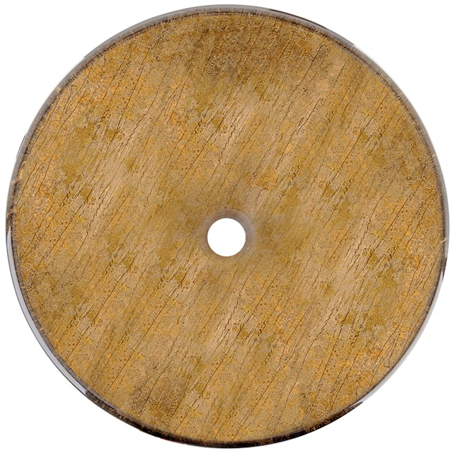 Giovanni Amber Sunset Glass 17 in. L x 17 in. W x 6 in. H Round Vessel Bathroom Sink - image 2 - other