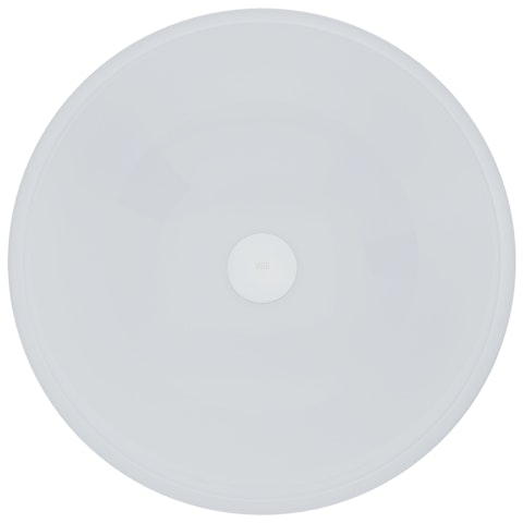 Giovanni Frosted White Glass 17 in. L x 17 in. W x 6 in. H Round Vessel Bathroom Sink - image 2 - other