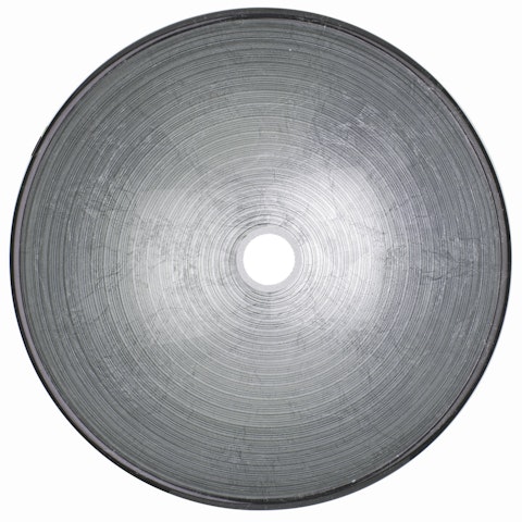 Giovanni Artistic Silver Glass 17 in. L x 17 in. W x 6 in. H Round Vessel Bathroom Sink - image 2 - other