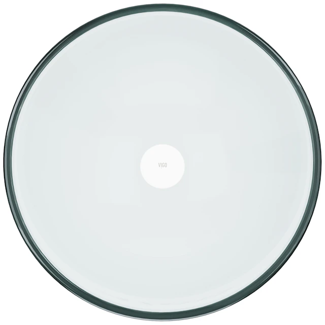 Giovanni Iridescent Glass 17 in. L x 17 in. W x 7 in. H Round Vessel Bathroom Sink - image 2 - other