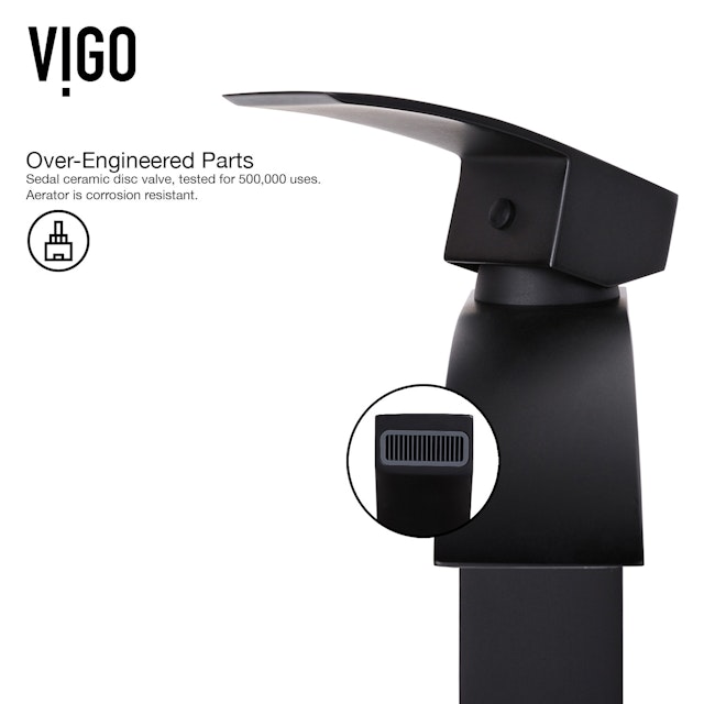 Glass Rectangular Vessel Bathroom Sink in Turquoise Blue with Duris Faucet and Pop-Up Drain - image 13 - other