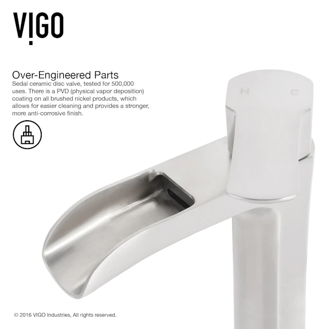 Glass Round Vessel Bathroom Sink in Silver with Niko Faucet and Pop-Up Drain - angle 11 - other
