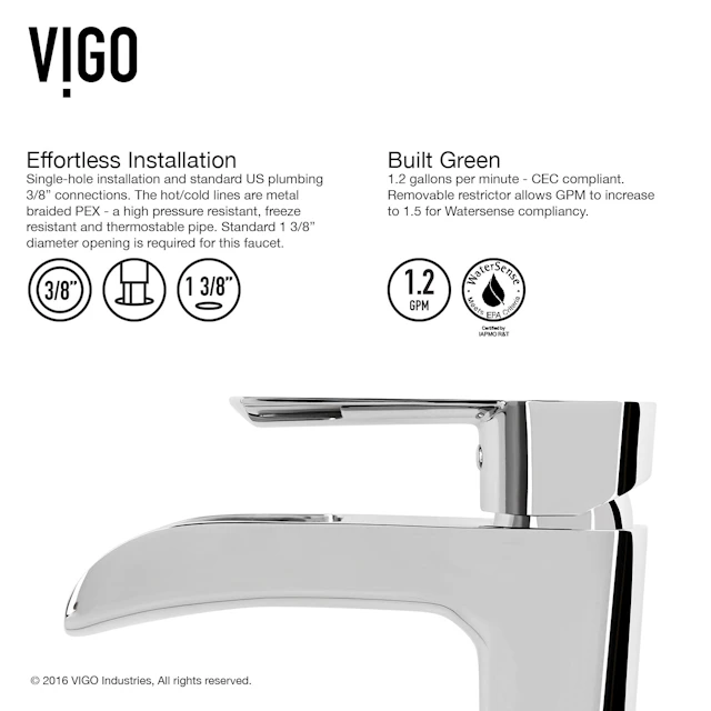 Glass Round Vessel Bathroom Sink in Iridescent with Niko Faucet and Pop-Up Drain - angle 9 - other