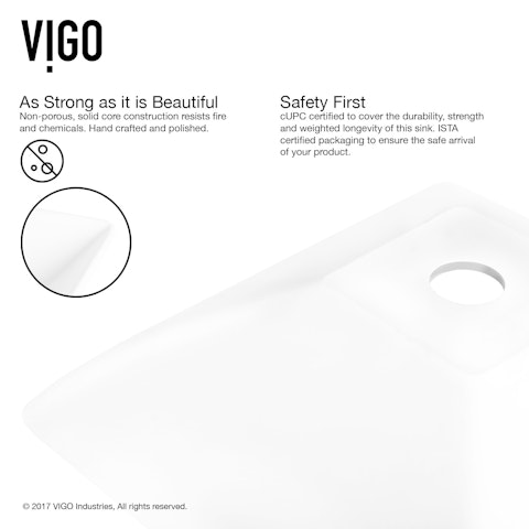 Matte Stone Hibiscus Composite Square Vessel Bathroom Sink in White with Milo Faucet and Pop-Up Drain - image 6 - other