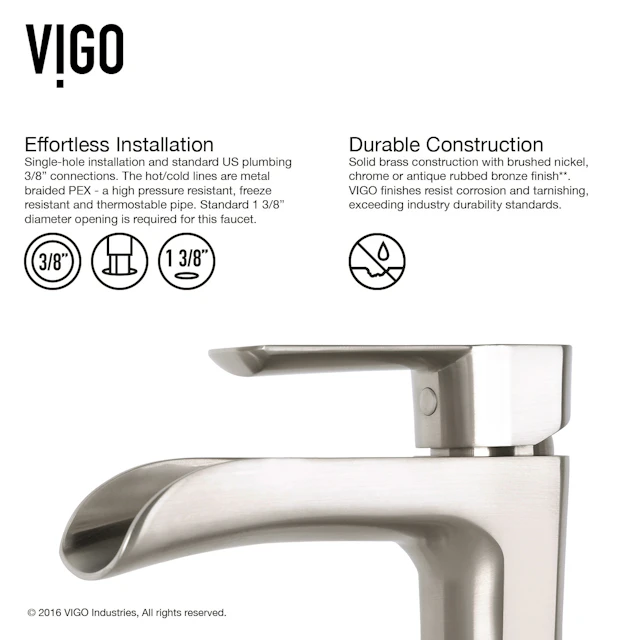 Matte Stone Hyacinth Composite Square Vessel Bathroom Sink in White with Niko Faucet and Pop-Up Drain - angle 12 - other