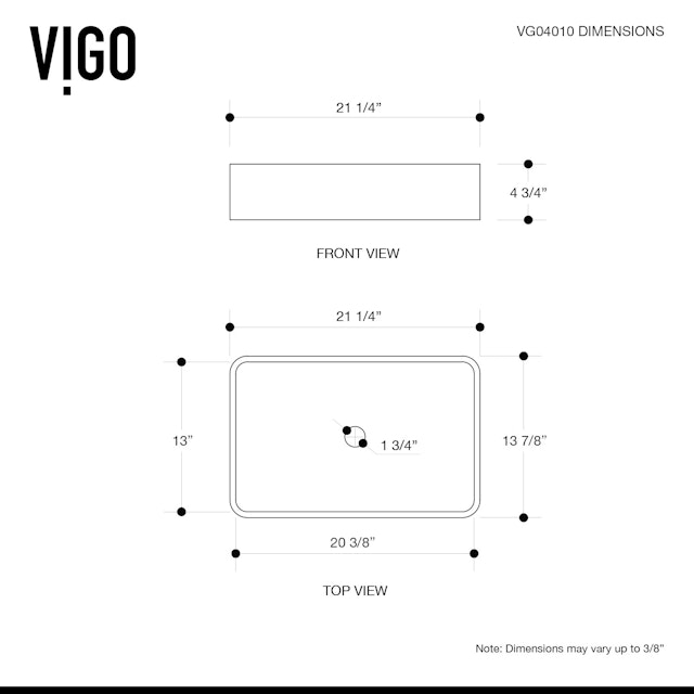 Matte Stone Magnolia Composite Rectangular Vessel Bathroom Sink in White with Faucet and Pop-Up Drain - image 10 - other