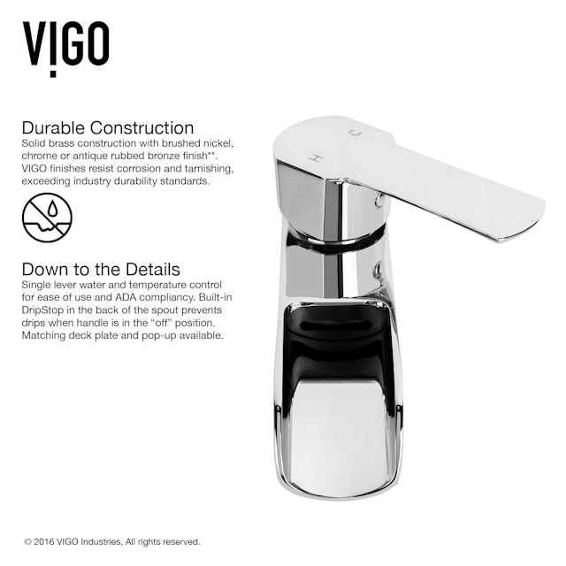 Matte Stone Magnolia Composite Rectangular Vessel Bathroom Sink in White with Niko Faucet and Pop-Up Drain - image 12 - other