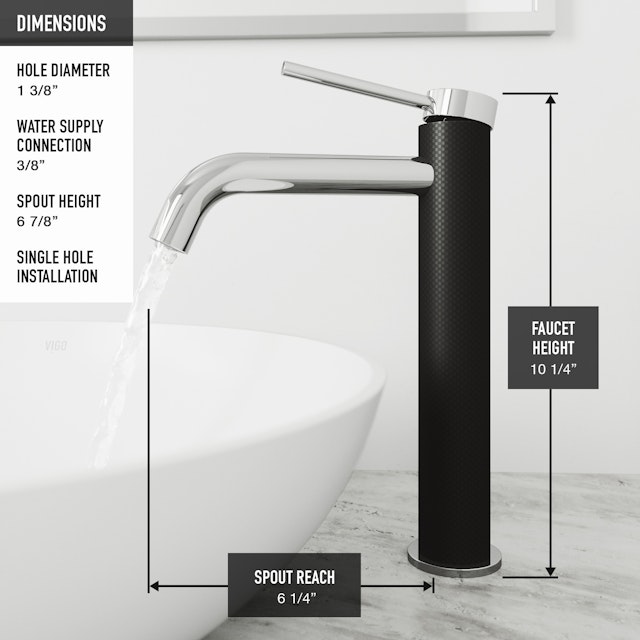 Matte Stone Jasmine Composite Rectangular Vessel Bathroom Sink in White with Lexington Faucet and Pop-Up Drain - image 11 - other