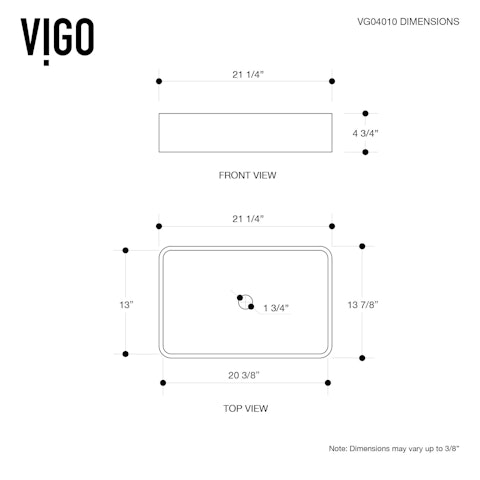Matte Stone Magnolia Composite Rectangular Vessel Bathroom Sink in White with Faucet and Pop-Up Drain - image 10 - other