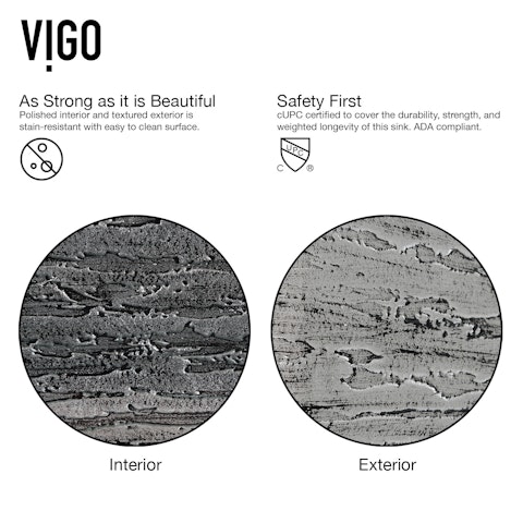 Glass Rectangular Vessel Bathroom Sink in Titanium Gray with Lexington Faucet and Pop-Up Drain - image 6 - other