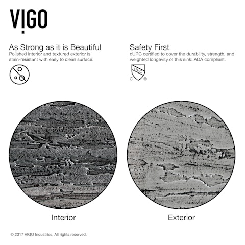 Glass Rectangular Vessel Bathroom Sink in Titanium Gray with Duris Faucet and Pop-Up Drain - image 4 - other