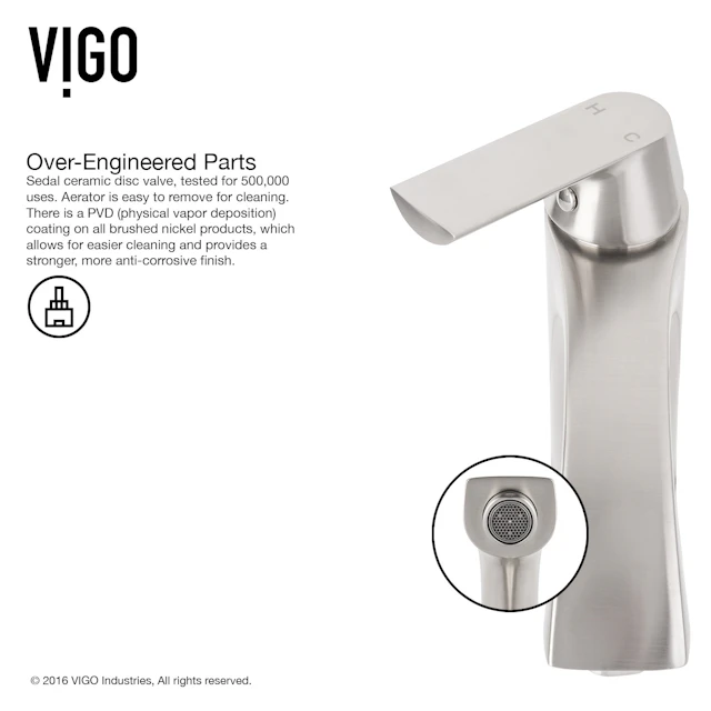Glass Rectangular Vessel Bathroom Sink in Onyx Gray with Linus Faucet and Pop-Up Drain - angle 10 - other