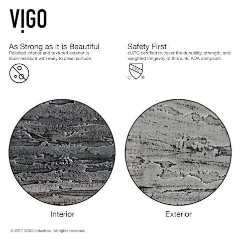 Glass Rectangular Vessel Bathroom Sink in Titanium Gray with Niko Faucet and Pop-Up Drain - image 4 - other