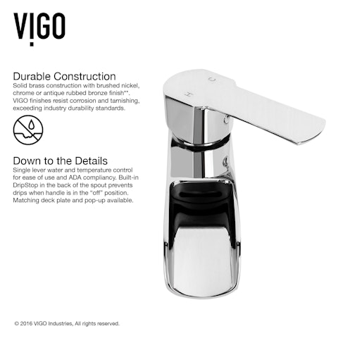 Glass Rectangular Vessel Bathroom Sink in Titanium Gray with Niko Faucet and Pop-Up Drain - image 9 - other