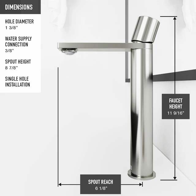 Matte Shell Sottile Glass Rectangular Vessel Bathroom Sink in Black with Faucet and Pop-Up Drain - angle 10 - other