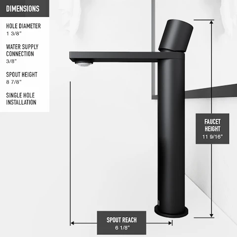 Matte Stone Wisteria Composite Oval Vessel Bathroom Sink in White with Gotham Faucet and Pop-Up Drain - image 12 - other