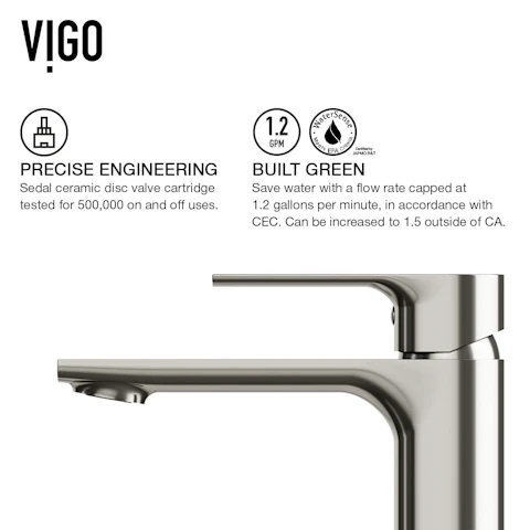 Concreto Stone 24 in. Rectangular Vessel Bathroom Sink in Gray with Norfolk Faucet and Pop-Up Drain - image 8 - other