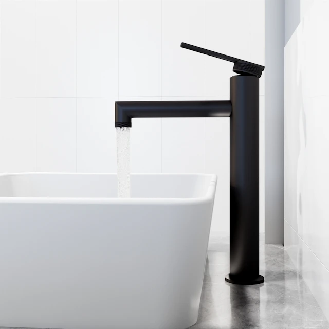 Matte Stone Marigold Composite Rectangular Vessel Bathroom Sink in White with Faucet and Pop-Up Drain - image 7 - other