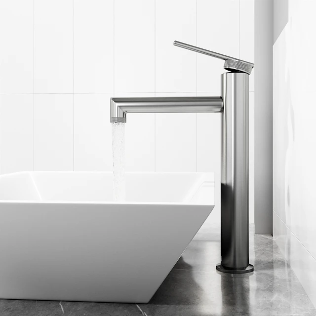 Matte Stone Vinca Composite Rectangular Vessel Bathroom Sink in White with Faucet and Pop-Up Drain - image 3 - other
