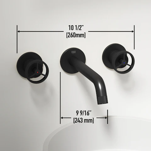 Matte Stone Anvil Composite Round Vessel Bathroom Sink in White with Wall-Mount Faucet and Pop-Up Drain - image 13 - other