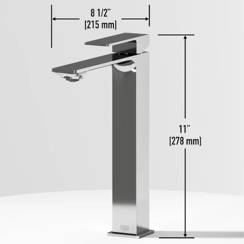 Concreto Stone Rectangular Vessel Bathroom Sink and Vessel Faucet - image 15 - other