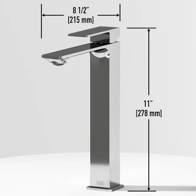 Concreto Stone Rectangular Vessel Bathroom Sink and Vessel Faucet - image 15 - other