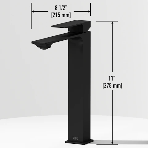 Concreto Stone Rectangular Vessel Bathroom Sink and Faucet - image 15 - other