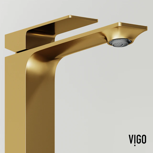 Concreto Stone Round Vessel Bathroom Sink and Faucet - angle 12 - other