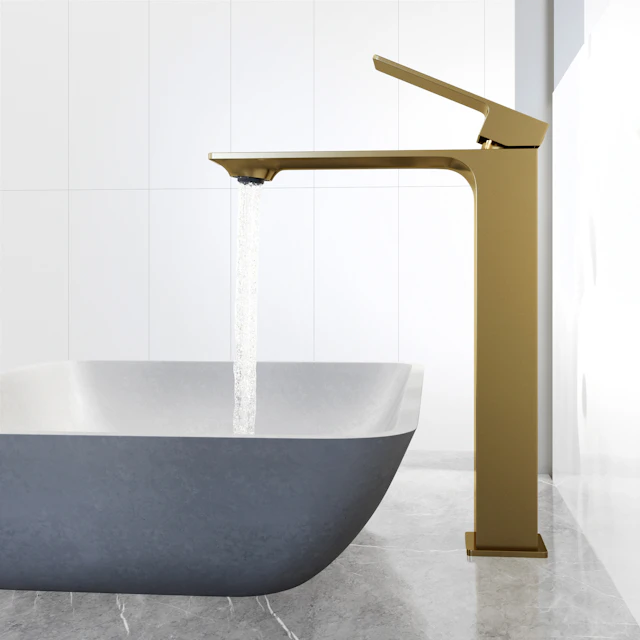 Concreto Stone Round Vessel Bathroom Sink and Faucet - angle 4 - other