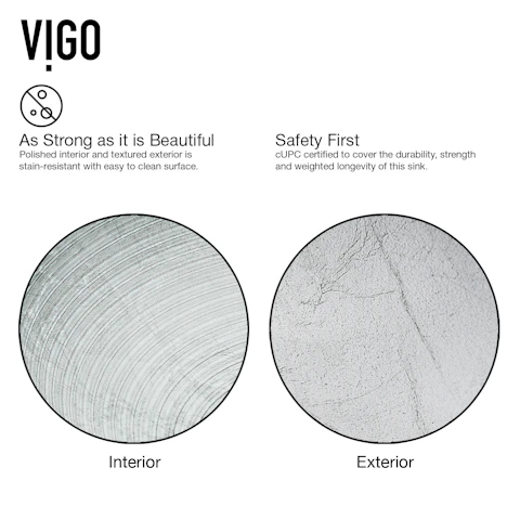 Glass Round Vessel Bathroom Sink in Silver with Duris Faucet and Pop-Up Drain - image 6 - other