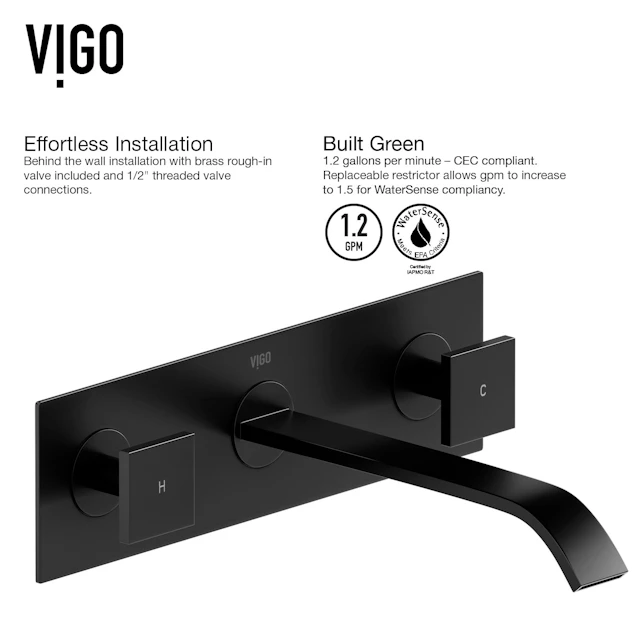 Matte Stone Vinca Composite Rectangular Vessel Bathroom Sink in White with Titus Faucet and Pop-Up Drain - angle 11 - other