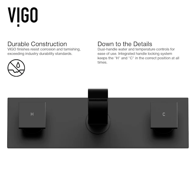 Matte Stone Vinca Composite Rectangular Vessel Bathroom Sink in White with Titus Faucet and Pop-Up Drain - angle 12 - other